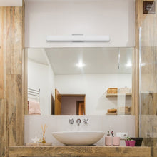 Load image into Gallery viewer, Integrated AC LED ADA Compliant Bathroom Wall Lighting Fixture in Silver