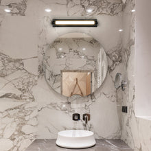 Load image into Gallery viewer, Integrated LED ADA Compliant Bathroom Wall Lighting Fixture in Black