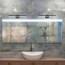 Load image into Gallery viewer, Integrated LED Bathroom Wall Lighting Fixture in Black
