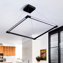 Load image into Gallery viewer, Integrated LED Height Adjustable Square Chandelier