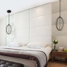 Load image into Gallery viewer, Integrated LED Oval Rotating Pendant Light with Height Adjustable Downrod