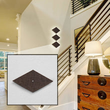 Load image into Gallery viewer, Integrated LED ADA Compliant Wall Sconce Light in Dark Wood Color