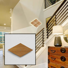 Load image into Gallery viewer, Integrated LED ADA Compliant Wall Sconce Light in Light-Wood Color