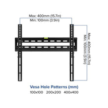 Load image into Gallery viewer, TV Wall Mount with Built-In Level - Fits most TV's 32" - 55" (Weight Capacity 120LB)