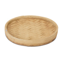 Load image into Gallery viewer, Woven Pattern Cement Tray (Set of 2)