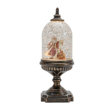 Load image into Gallery viewer, LED Snow Globe with Santa and Toy Bag 12.5"H
