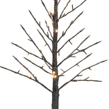 Load image into Gallery viewer, LED Black Glittered Twig Tree 36"H