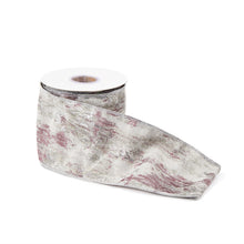 Load image into Gallery viewer, Pink and Silver Shimmer Wired Ribbon (Set of 2)
