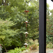 Load image into Gallery viewer, Mushroom Rain Chain 62"L