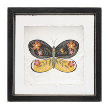 Load image into Gallery viewer, Framed Butterfly Block (Set of 2)
