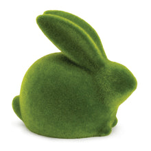 Load image into Gallery viewer, Mossy Terra Cotta Rabbit Figurine (Set of 2)