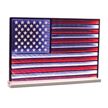 Load image into Gallery viewer, American Flag Ekko Light Display 23"L