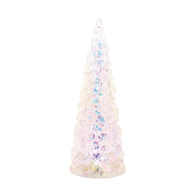 Load image into Gallery viewer, Iridescent LED Pine Tree 13.5"H