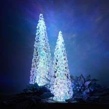 Load image into Gallery viewer, Iridescent LED Pine Tree 17.5"H
