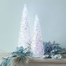 Load image into Gallery viewer, Iridescent LED Pine Tree 17.5"H