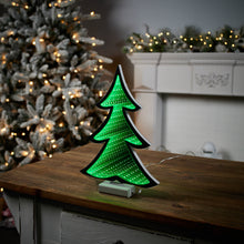 Load image into Gallery viewer, Green Pine Tree Ekkolight 11.75"H