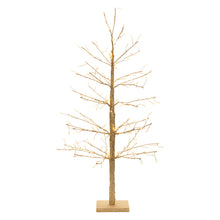 Load image into Gallery viewer, Gold LED Twig Tree 36"H