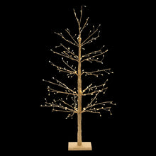 Load image into Gallery viewer, Gold LED Twig Tree 36"H
