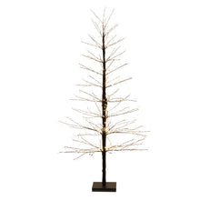 Load image into Gallery viewer, Black LED Twig Tree 5'H