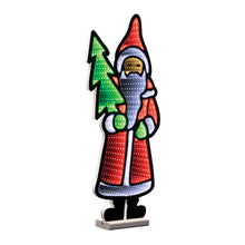 Load image into Gallery viewer, Santa with Pine Tree Ekkolight 23.5"H