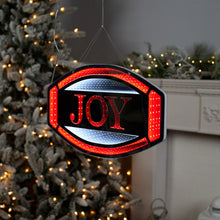 Load image into Gallery viewer, "Joy" Holiday Ekkolight Sign 15.74"L