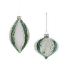 Load image into Gallery viewer, Glass Ornament Set of 6