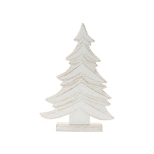 Load image into Gallery viewer, Carved Wood Pine Tree (Set of 2)