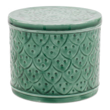 Load image into Gallery viewer, Sage Green Metal Container with Lid (Set of 2)