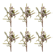 Load image into Gallery viewer, Pine Twig and Pinecone Spray (Set of 6)