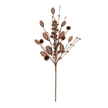 Load image into Gallery viewer, Mixed Holly Berry Pinecone Spray (Set of 6)