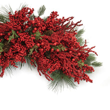 Load image into Gallery viewer, Mixed Pine and Berry Cresti 31"L