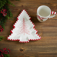 Load image into Gallery viewer, Ceramic Pine Tree Platter (Set of 2)