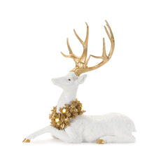 Load image into Gallery viewer, LED Holiday Deer Figurine (Set of 2)