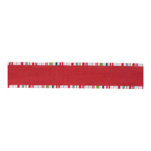 Load image into Gallery viewer, Striped Trim Wired Ribbon (Set of 2)