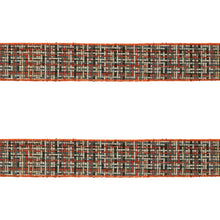 Load image into Gallery viewer, Checkered Woven Wired Ribbon (Set of 2)