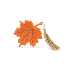 Load image into Gallery viewer, Jute Fall Leaf (Set of 2)