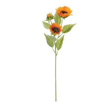 Load image into Gallery viewer, Fall Sunflower Spray (Set of 6)