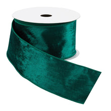 Load image into Gallery viewer, Teal Blue Wired Ribbon 2.5" x 10 Yds.