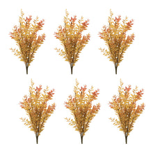 Load image into Gallery viewer, Fall Foliage Bush (Set of 6)