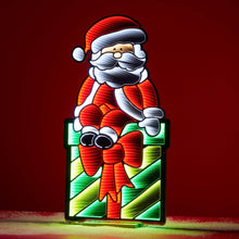Load image into Gallery viewer, Santa on Package Ekkolight 47"H