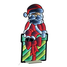 Load image into Gallery viewer, Santa on Package Ekkolight 47"H