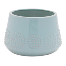 Load image into Gallery viewer, Ceramic Starburst Pattern Planter (Set of 2)