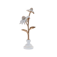 Load image into Gallery viewer, Ceramic Floral Stem Sculpture (Set of 3)