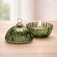 Load image into Gallery viewer, LED Candle Ornament 4"D