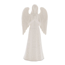 Load image into Gallery viewer, White Praying Angel Ceramic Figurine