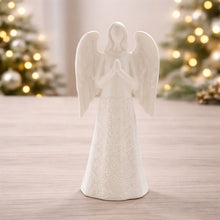 Load image into Gallery viewer, White Praying Angel Ceramic Figurine