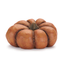 Load image into Gallery viewer, Rustic Terra Cotta Pumpkin Decor (Set of 3)