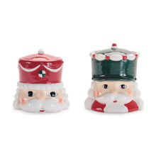 Load image into Gallery viewer, Ceramic Nutcracker Canister (Set of 2)