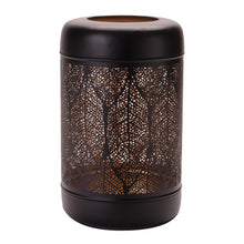 Load image into Gallery viewer, Cut Metal Leaf Pattern Lantern 13"H