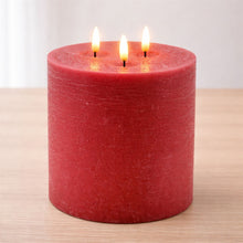 Load image into Gallery viewer, FIA Red Triple Wick Candle (Set of 2)